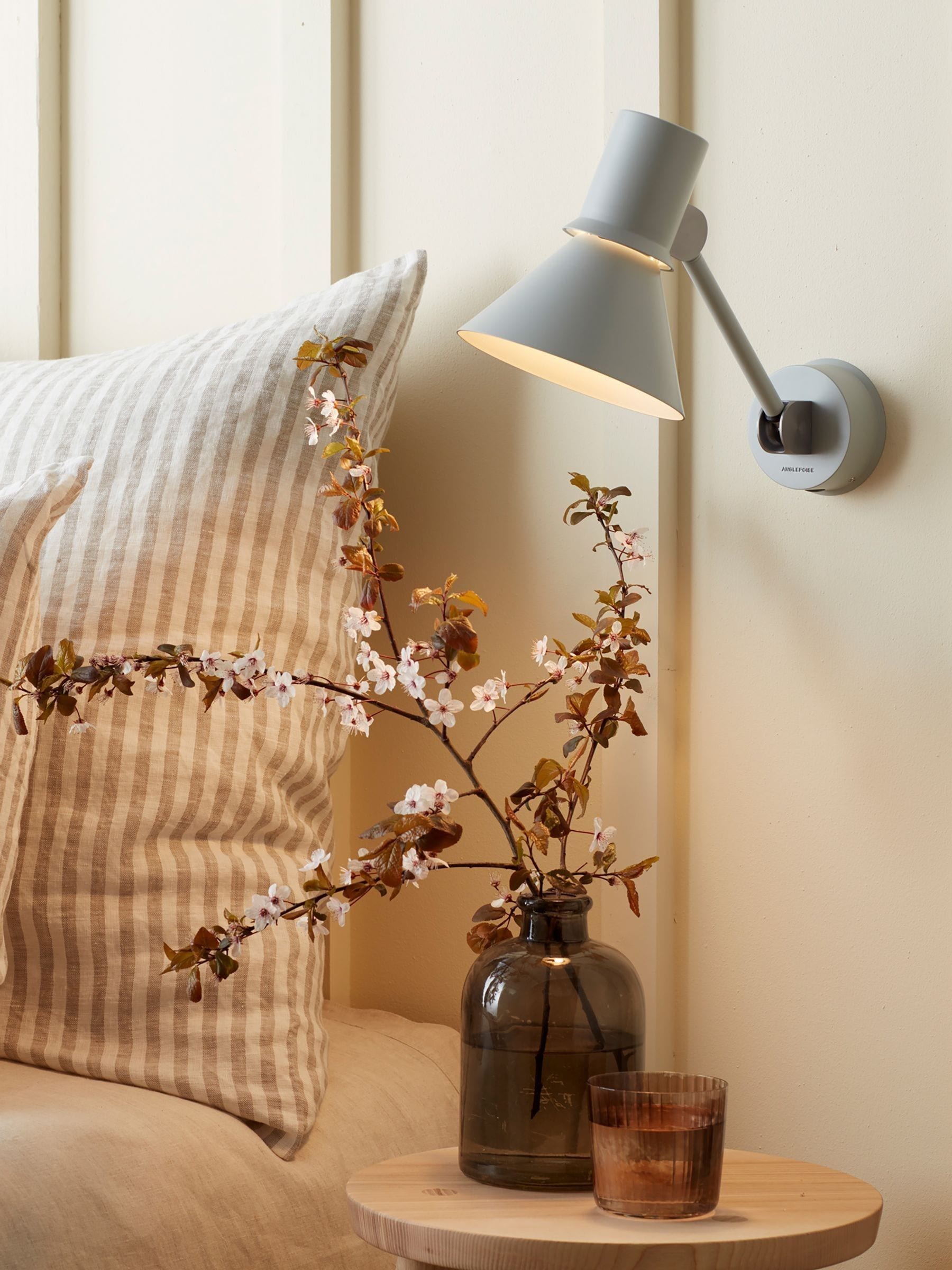 Anglepoise Type 80 W2 wall light Grey Mist, imported from the UK