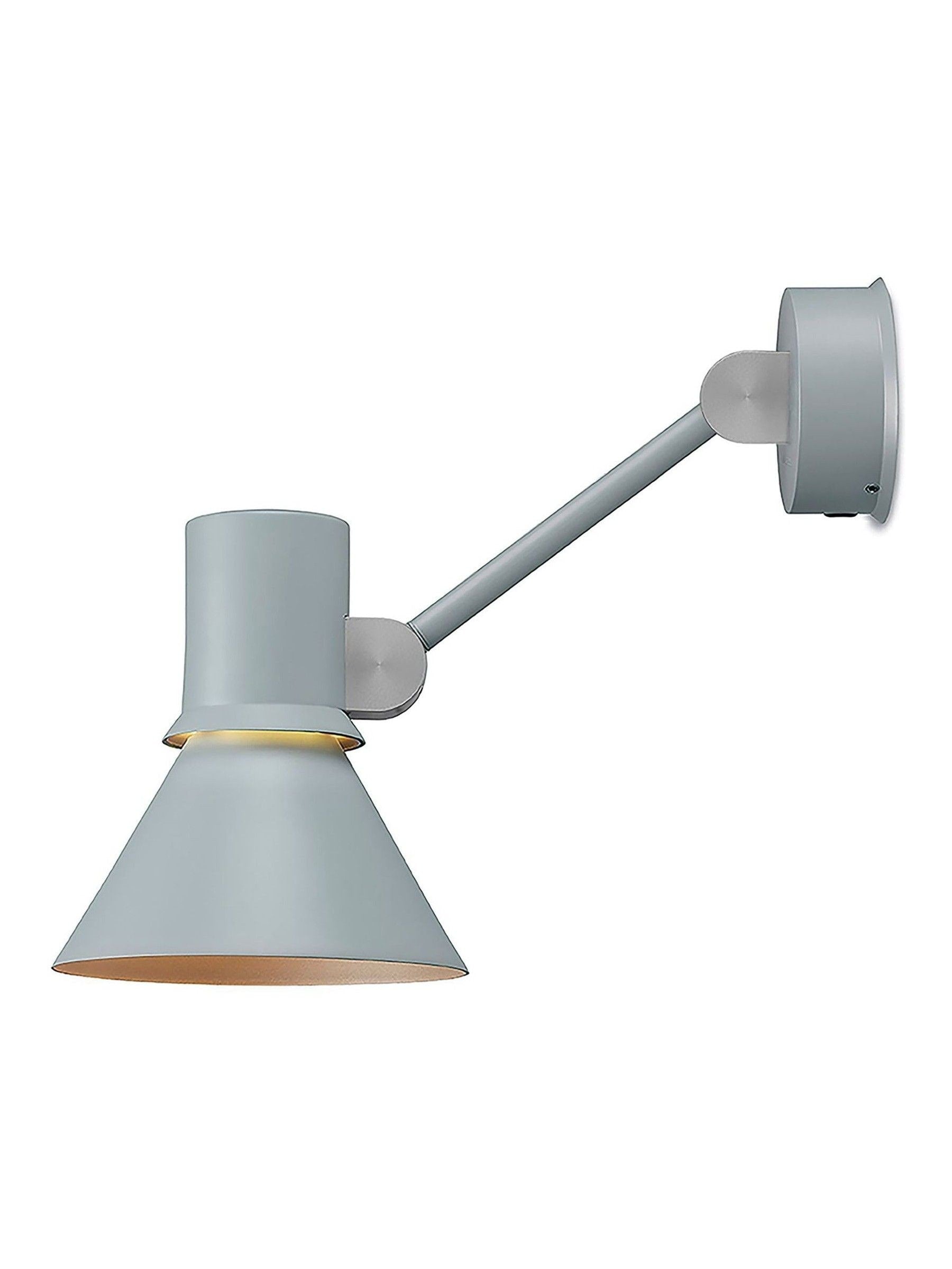 Anglepoise Type 80 W2 wall light Grey Mist, imported from the UK