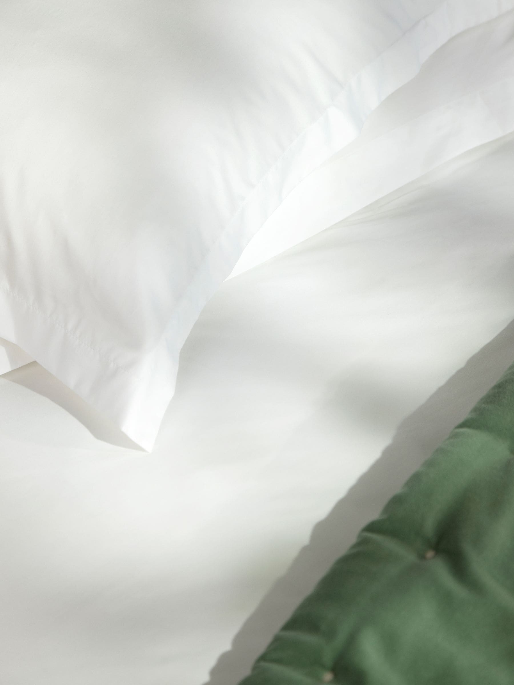 Christy classic cotton sateen oxford pillowcase pair, imported from the UK