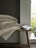 Christy Hazelnut Jaipur Velvet Quilted Throw - British product