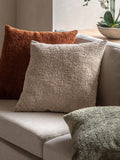 Gallery Home Taupe Kael Chenille Cushion