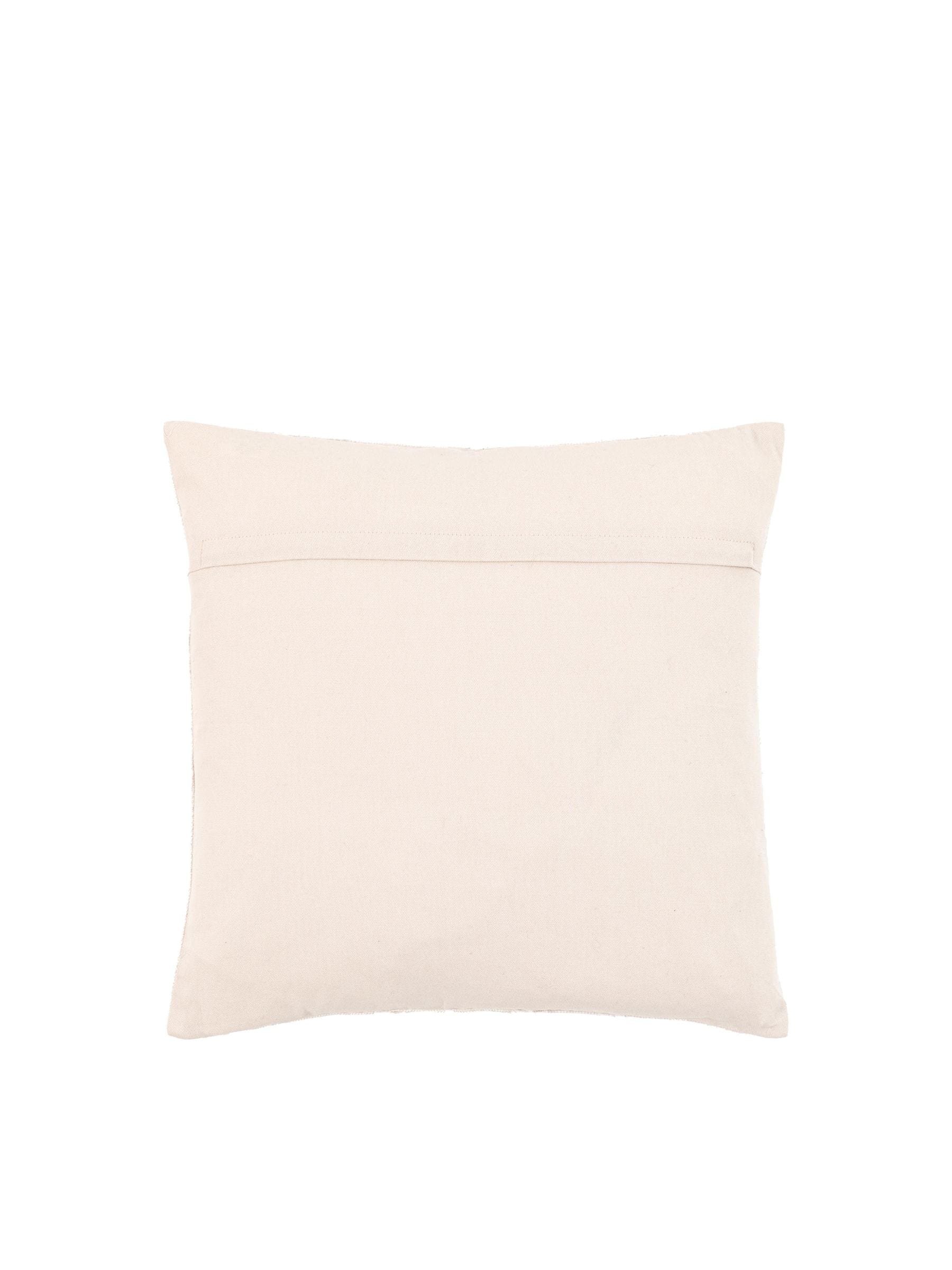 Gallery Home Eira taupe floral cushion, 100% cotton, imported from the UK