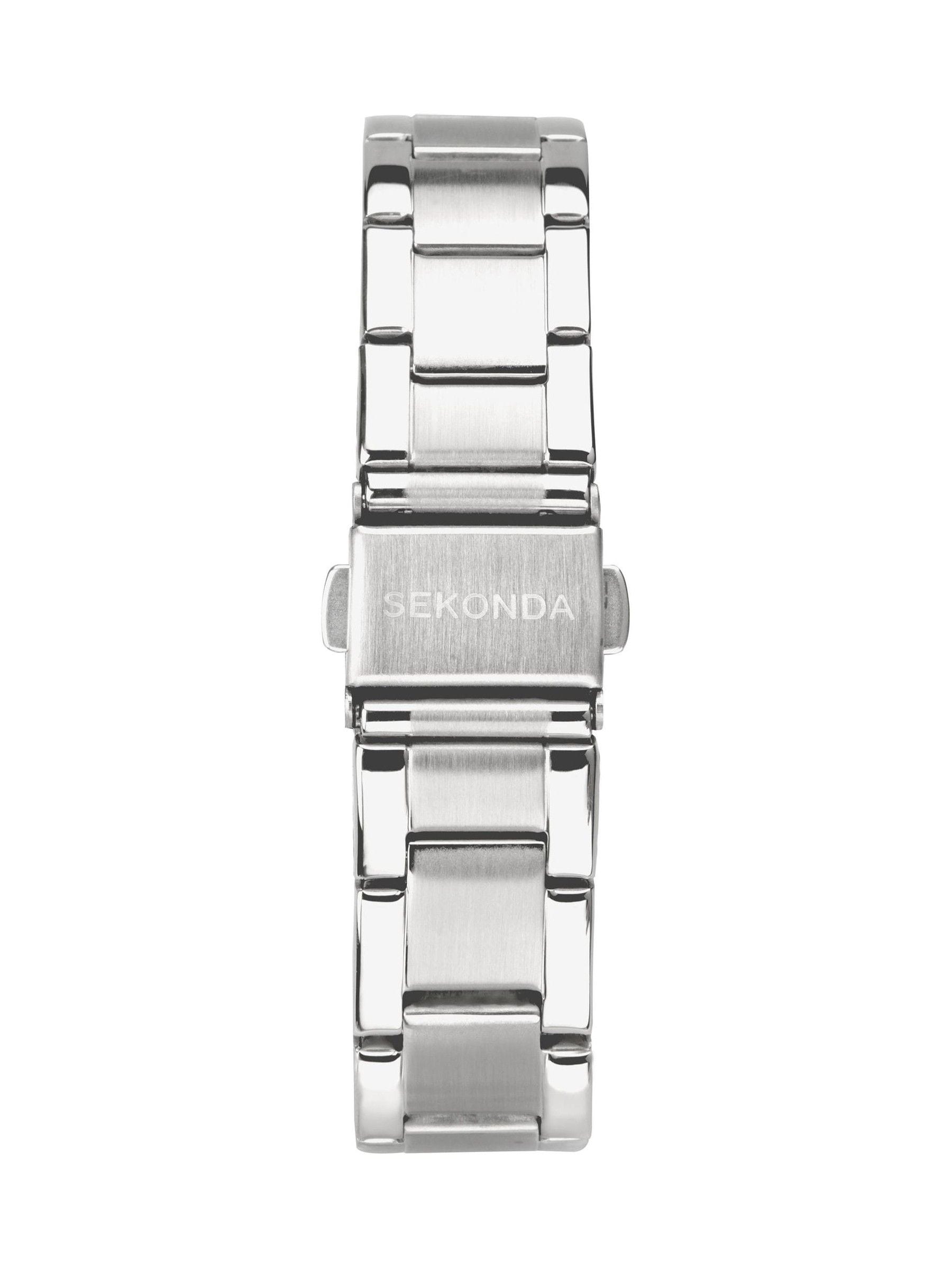 Sekonda Taylor 34mm watch teal dial silver bracelet (British brand)