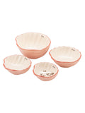 Yvonne Ellen pink shell measuring cup set, imported from the UK
