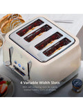 Swan Cream Retro 4 Slice Toaster - British product