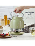 Swan Green Retro Traditional electric kettle 1.7L (British brand)