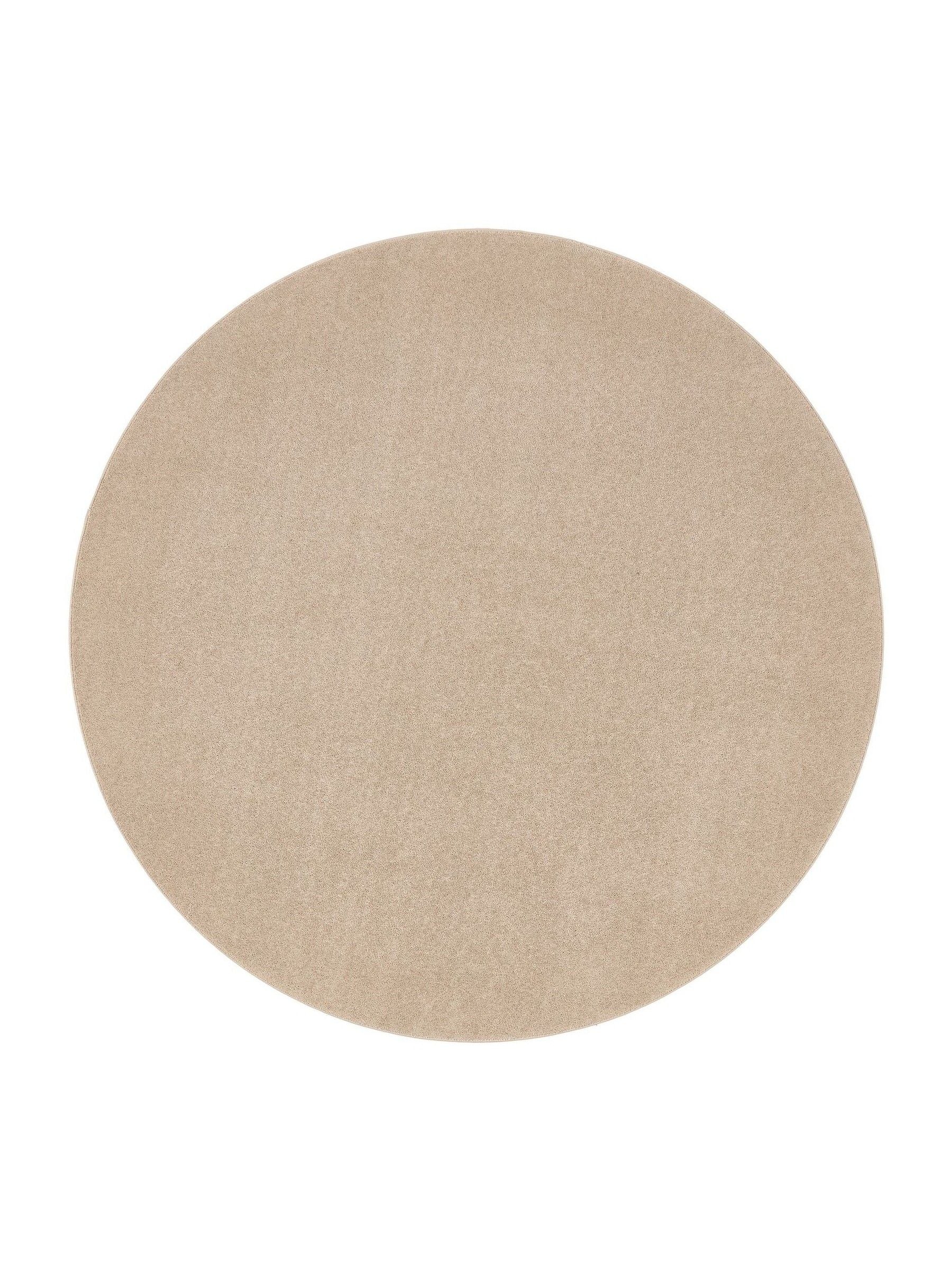 Hug Rug beige sense circle rug 200cm - British product