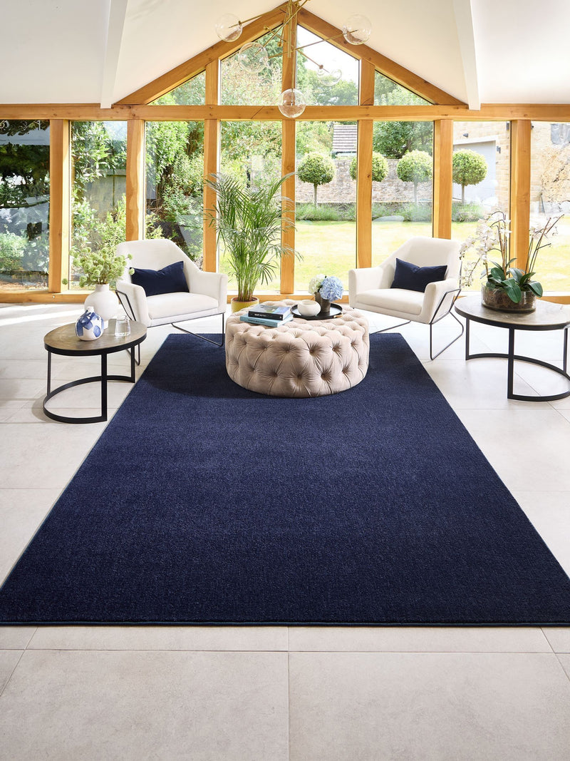 Hug Rug French Navy rug (British brand)