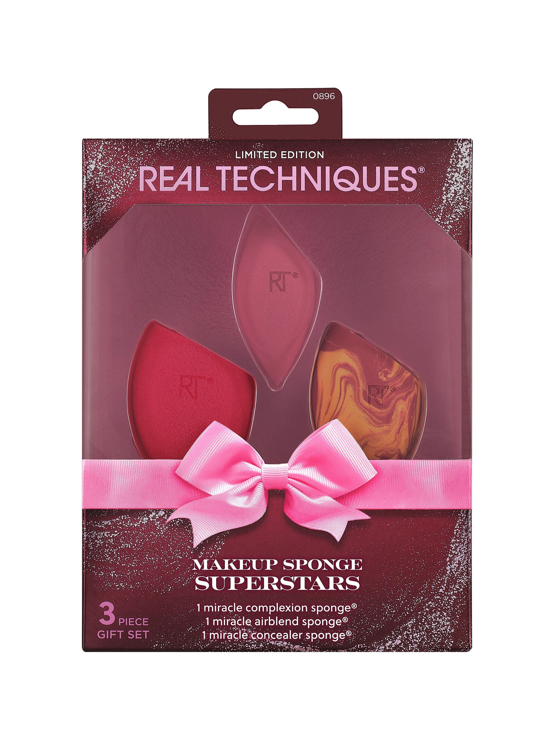 Real Techniques makeup sponge superstars set (British brand)