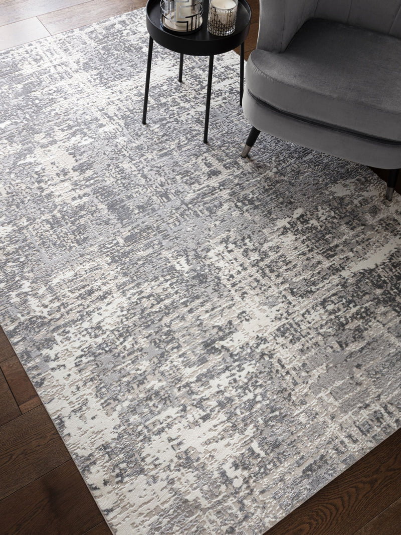 Asiatic Rugs Stellar grey texture rug, imported from the UK
