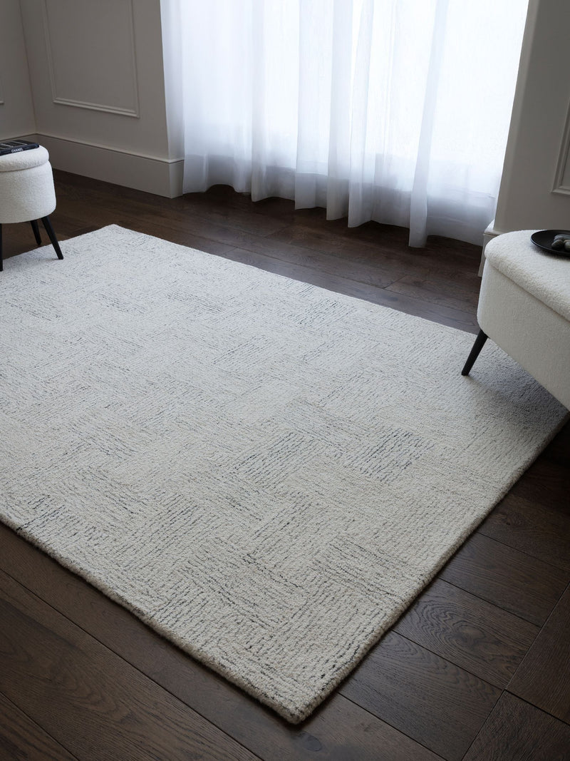 Asiatic Rugs Theodore Hatch rug white/black, UK version