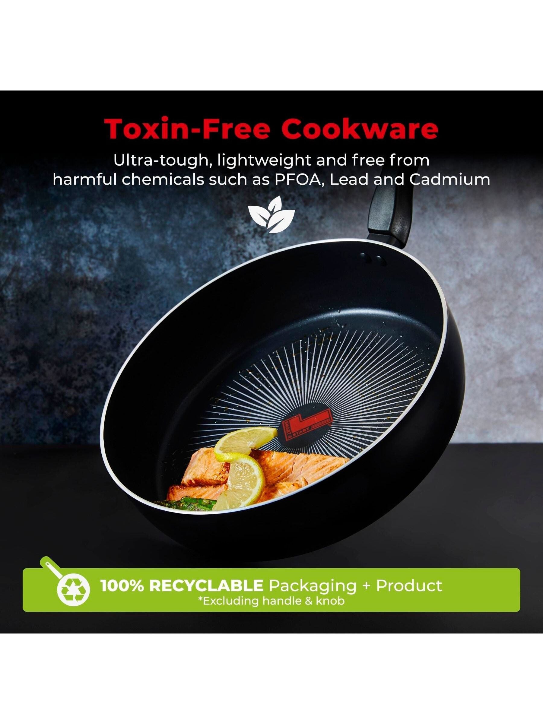 Tower Black 28cm Multi-Pan with Lid (British brand)