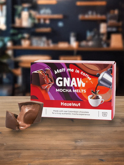 Neste Gnaw Hazelnut Mocha Melts Varm Sjokolade - Kjøp online hos McGrocer
