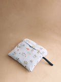 Cath Kidston blue dog print foldaway backpack, UK version