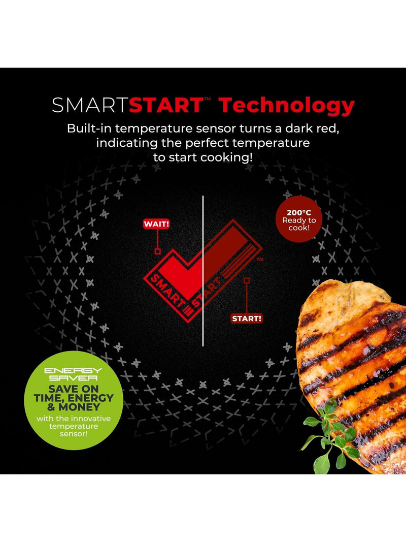 Tower black Smart Start Ultra Forged 26cm grill pan (British brand)