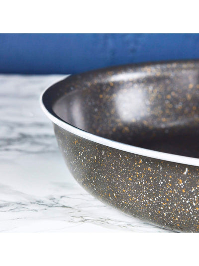 Next Tower Graphite Cerastone Pro 18cm Non-Stick Kasserolle med Glasslokk - Kjøp online på McGrocer