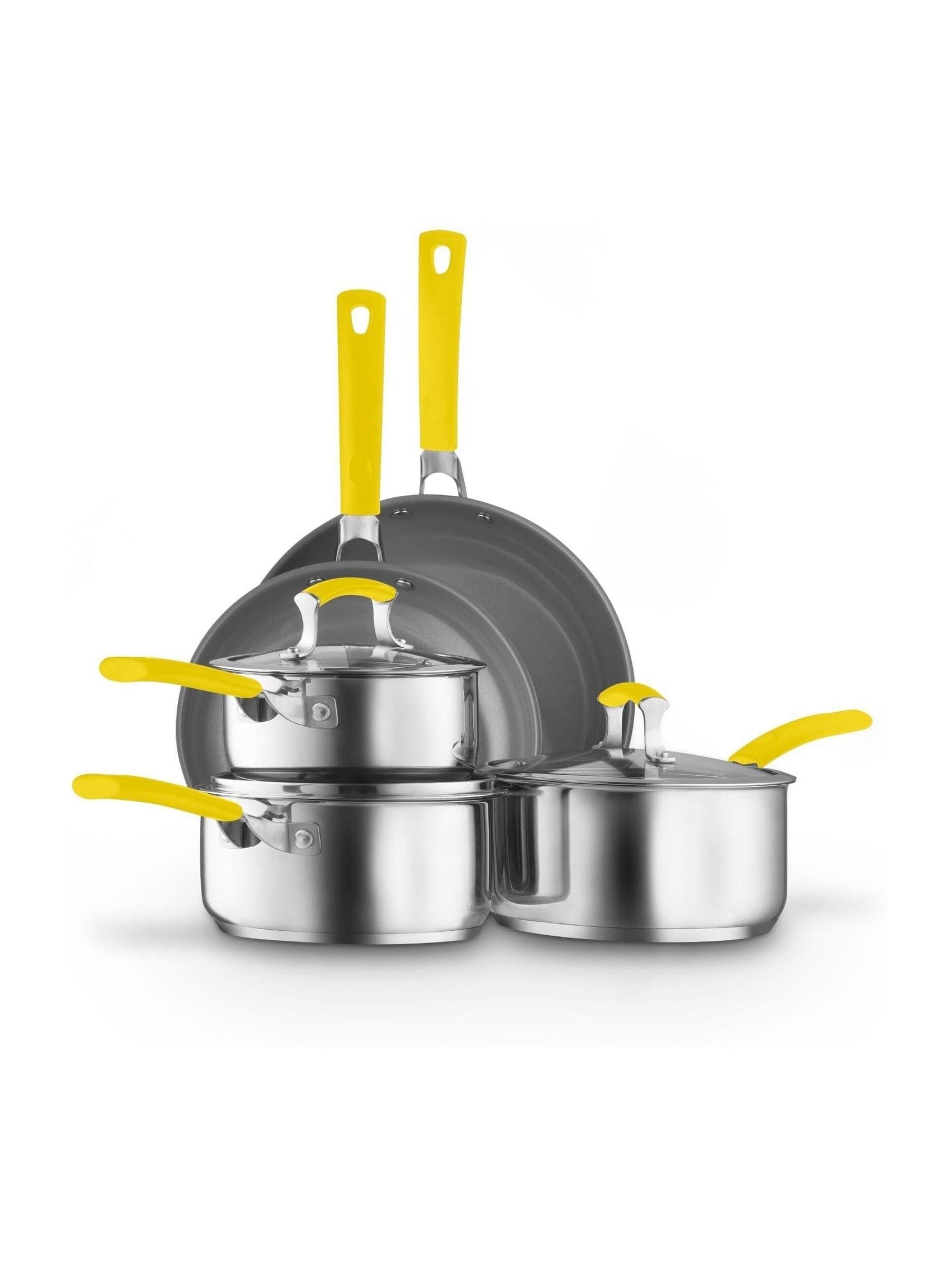Sur La Table Orange Colour Me Happy Cookware 5 Piece Set