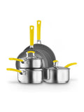 Sur La Table Orange Colour Me Happy Cookware 5 Piece Set