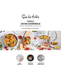 Sur La Table TriPly casserole pan 24cm, imported from the UK