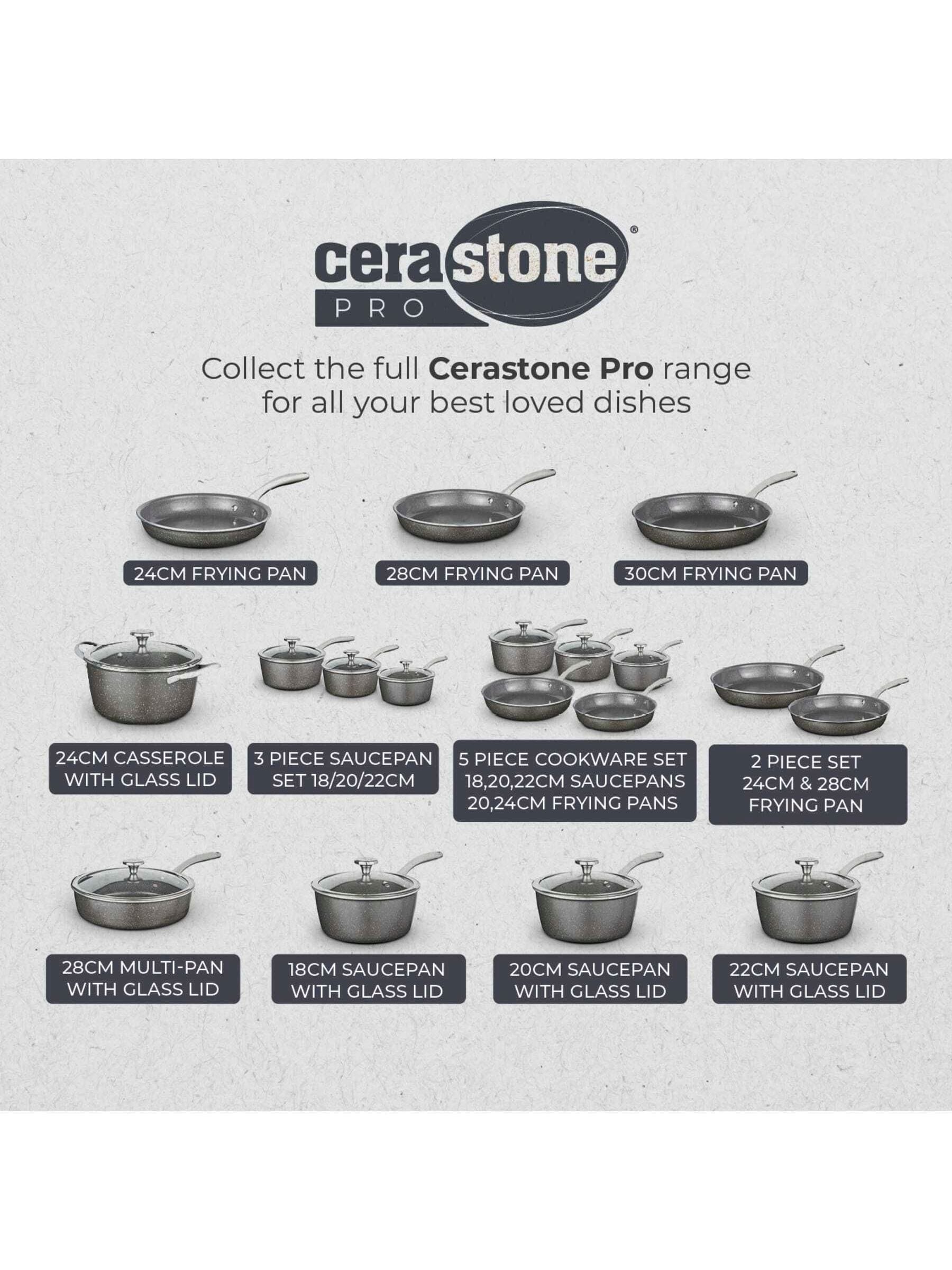 Tower Graphite Cerastone Pro 28cm frying pan (British brand)