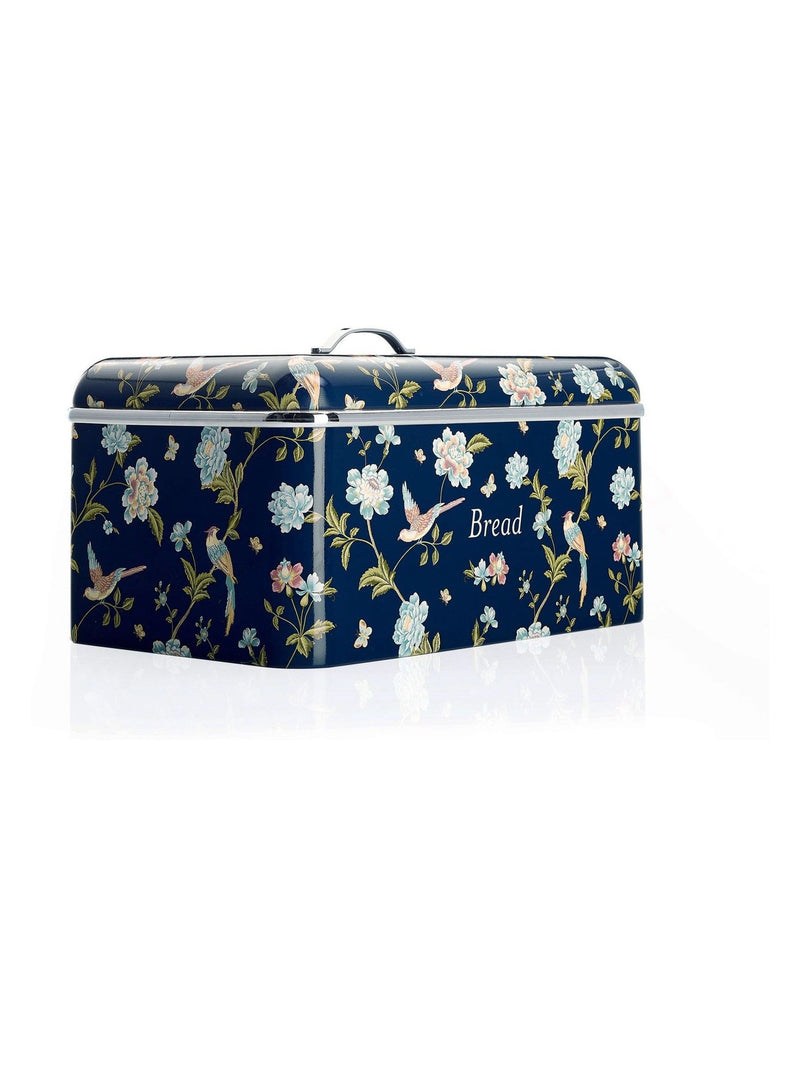 Laura Ashley Elveden Navy bread bin, imported from the UK