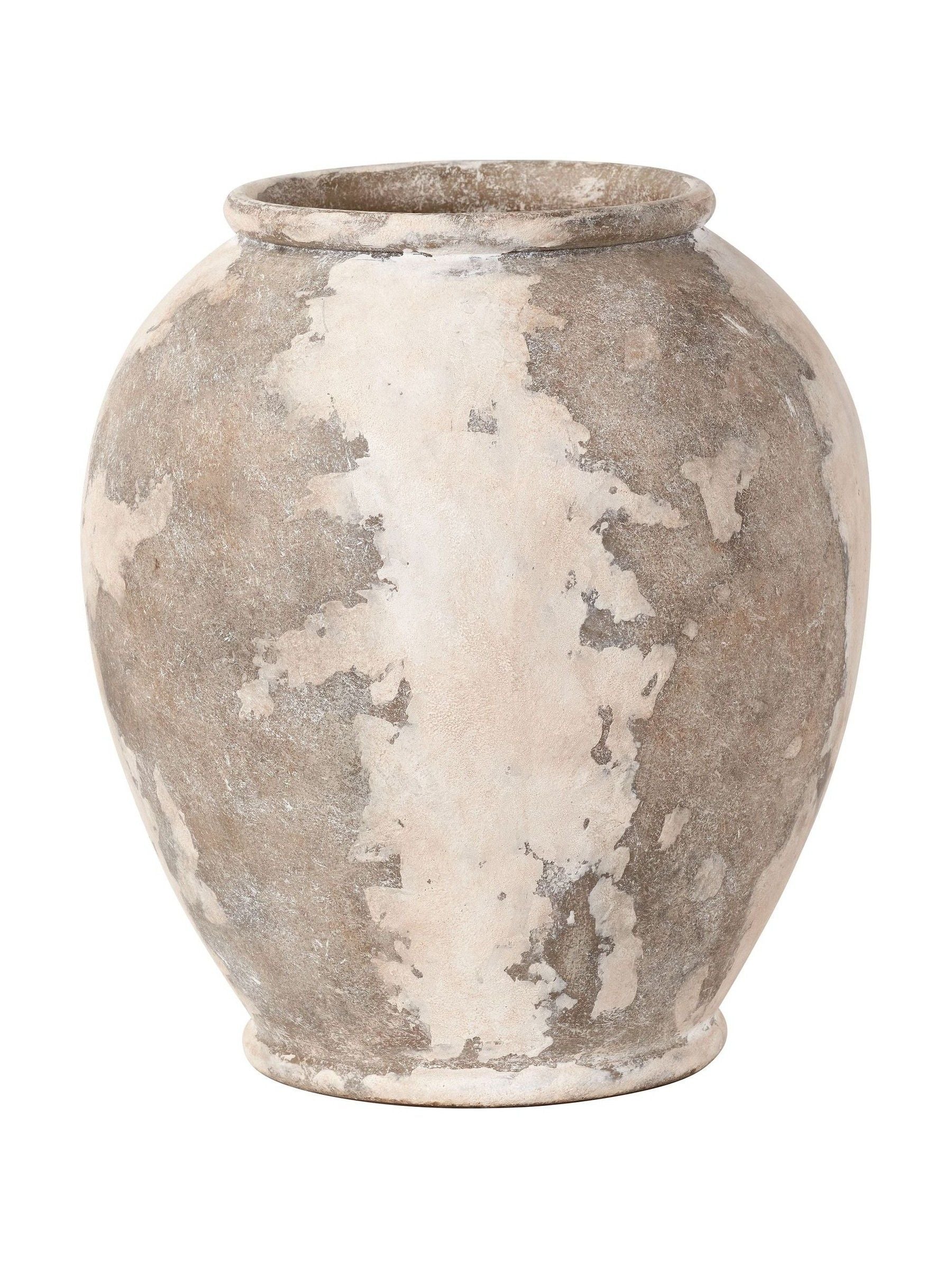 Pacific Lifestyle beige stoneware urn vase 31cm, UK version