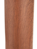 Wood effect ceramic table lamp 55cm, UK version