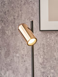 Pacific rose gold metal LED table lamp, imported from the UK