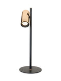 Pacific rose gold metal LED table lamp, imported from the UK