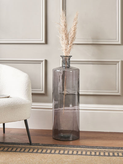 Next Pacific Grey Glass Bottle 75cm- Buy online at McGrocer