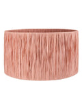 Pacific Apricot Tilia raffia cylinder ceiling light, imported from the UK