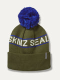 Sealskinz Green Heacham Waterproof Cold Weather Icon Bobble Hat