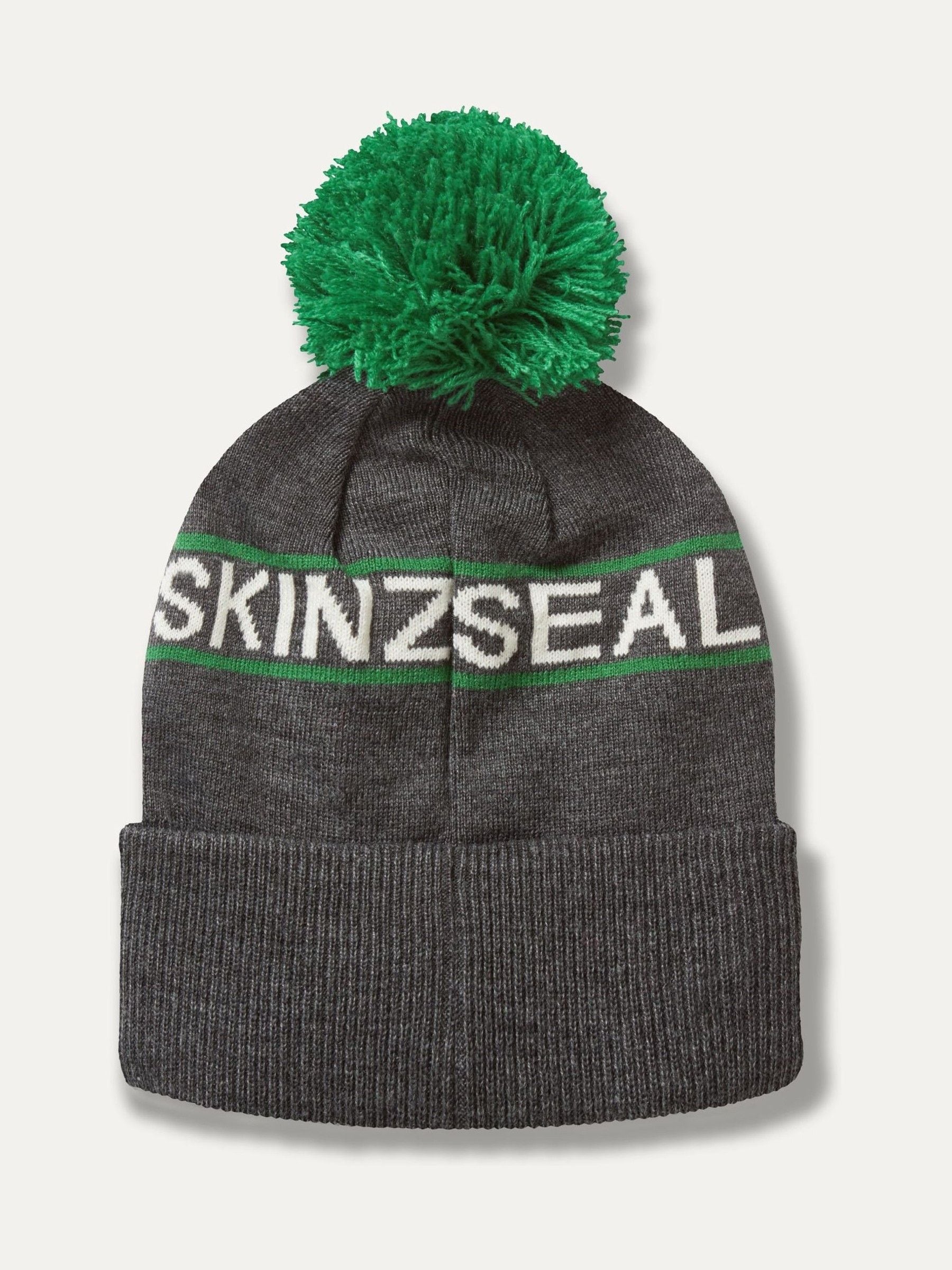 Sealskinz Grey Heacham waterproof cold weather bobble hat, imported from the UK