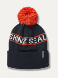Sealskinz Blue Heacham Waterproof Cold Weather Icon Bobble Hat