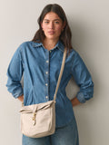 White Messenger Cross Body Bag