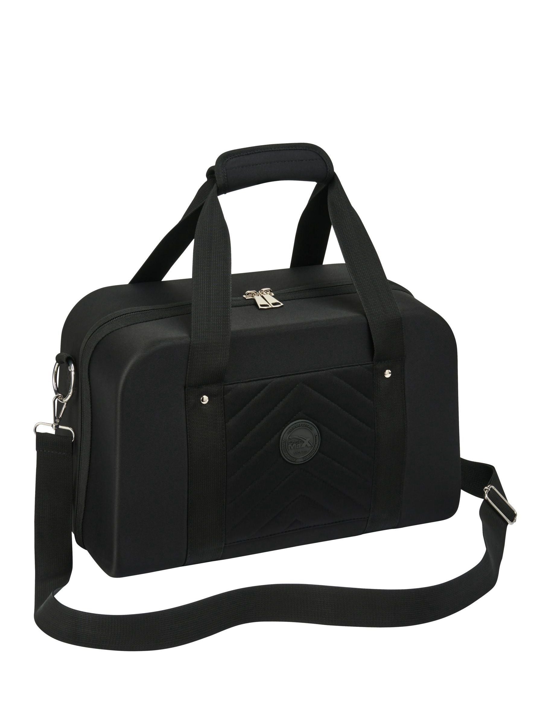 Cabin Max black Paxos 20L holdall with ShapeSafe, UK version