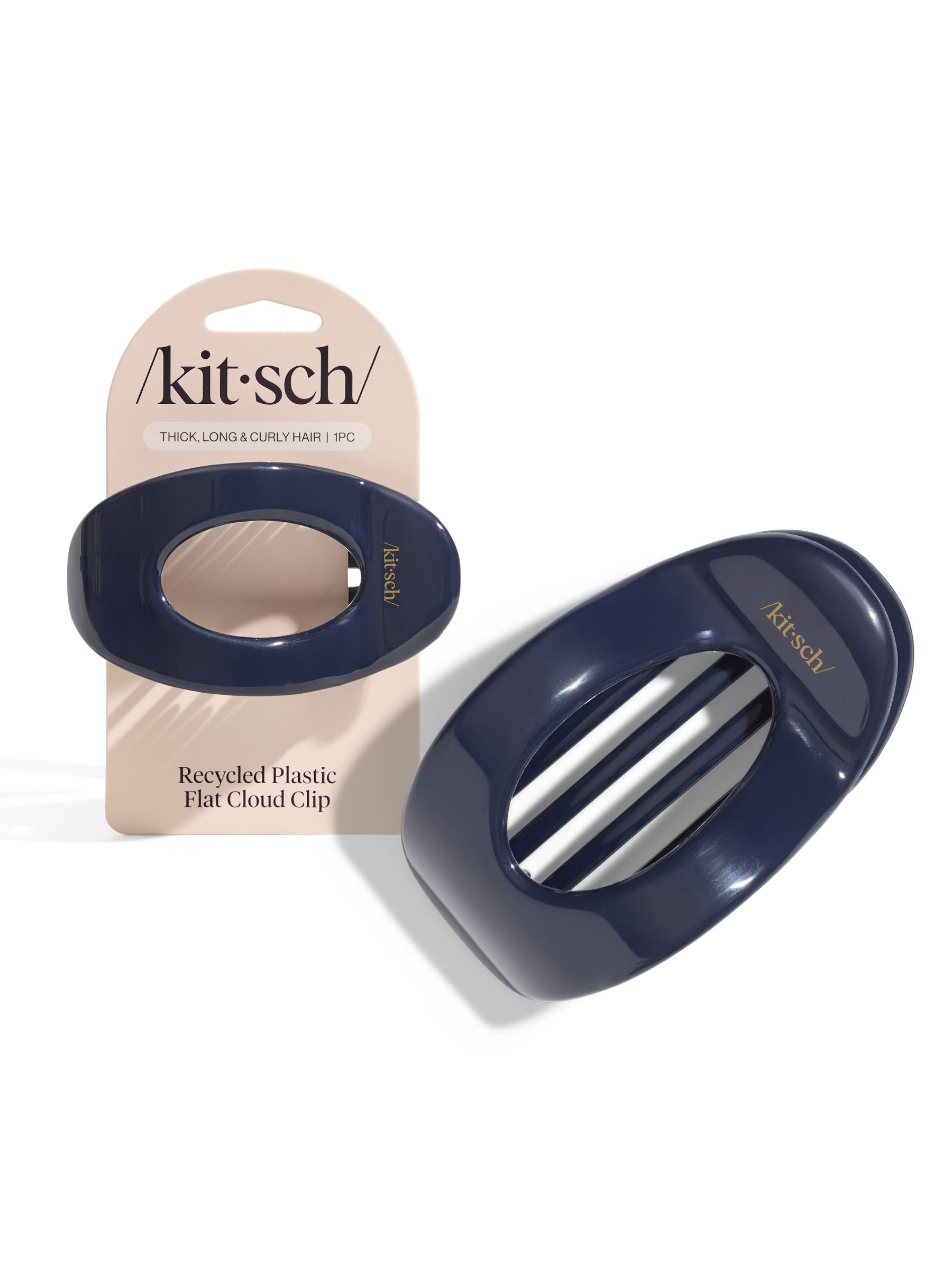 Kitsch large flat cloud clip blue orchid, imported from the UK