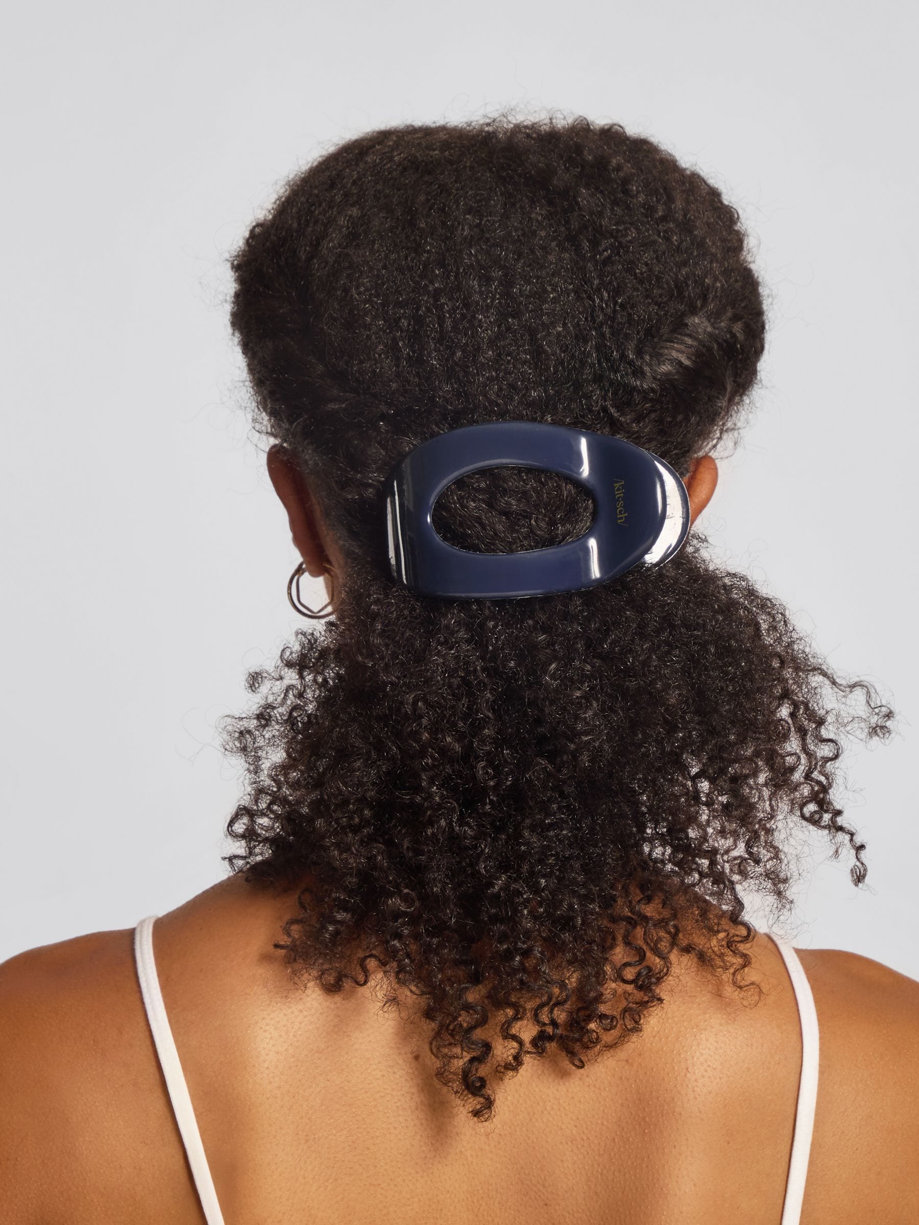 Kitsch large flat cloud clip blue orchid, imported from the UK