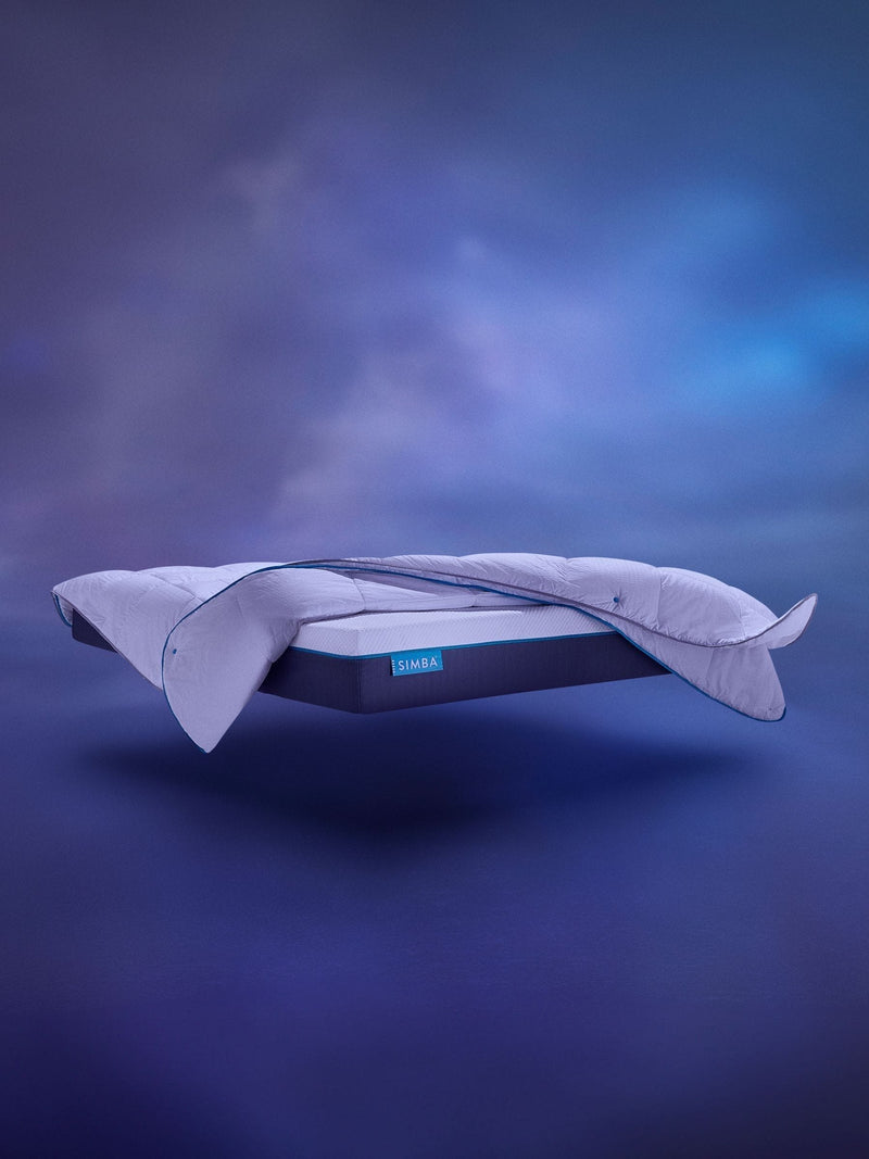 Simba Hybrid 3-in-1 duvet with adjustable warmth, imported from the UK