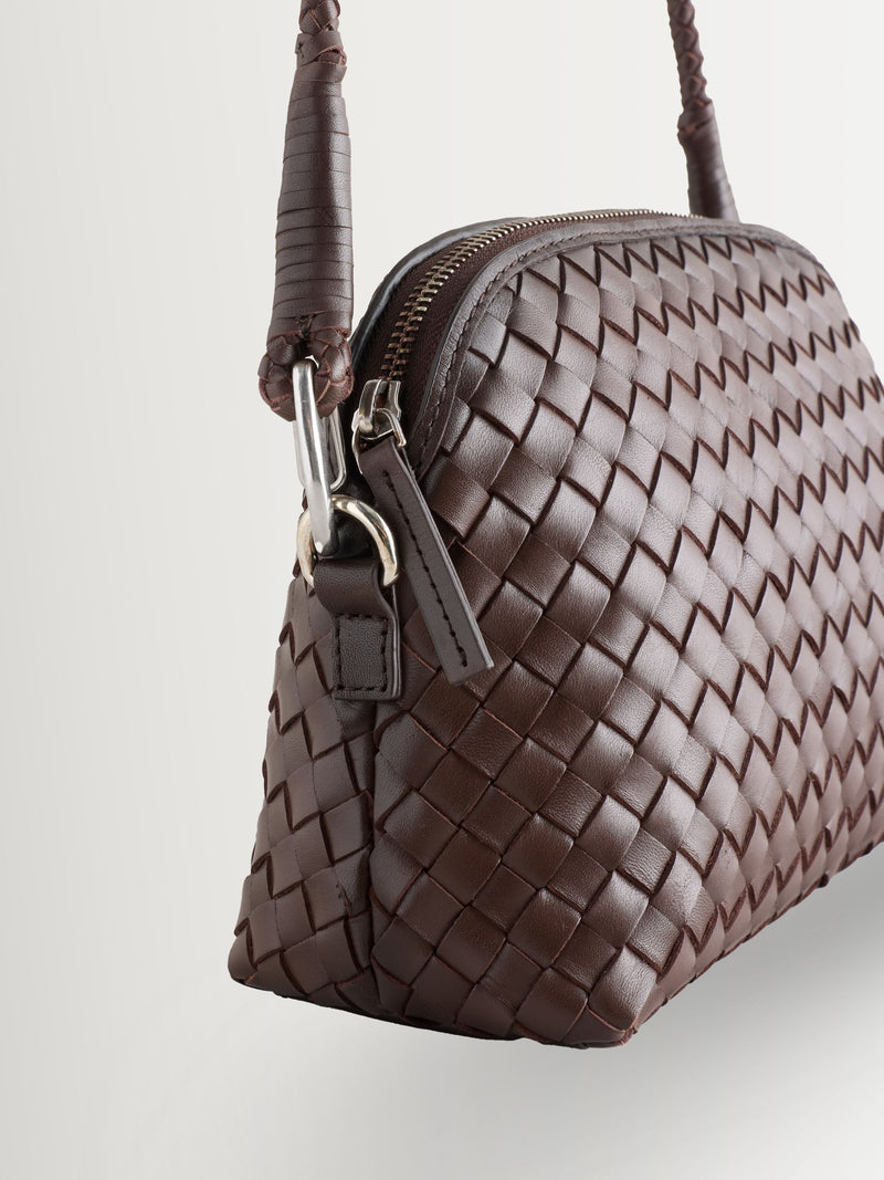 Dragon Diffusion Dark Brown Chunky Fellini Pochette Bag