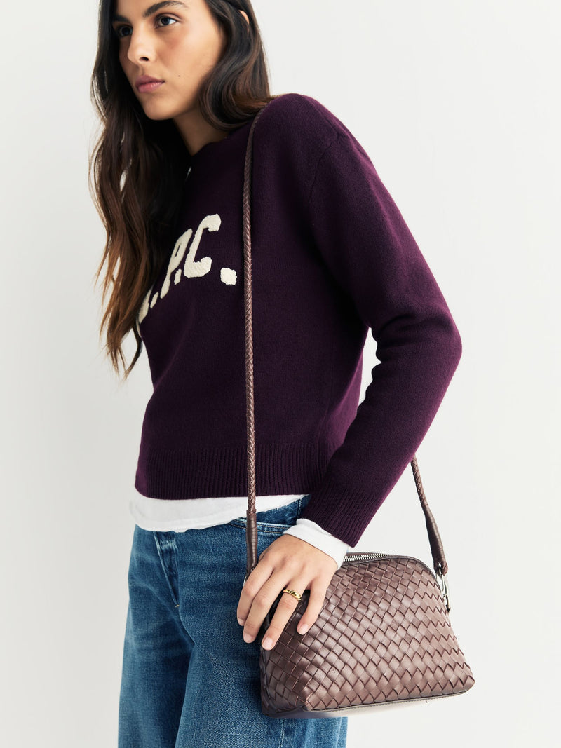 Dragon Diffusion Dark Brown Chunky Fellini Pochette Bag