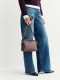 Dragon Diffusion Dark Brown Chunky Fellini Pochette Bag