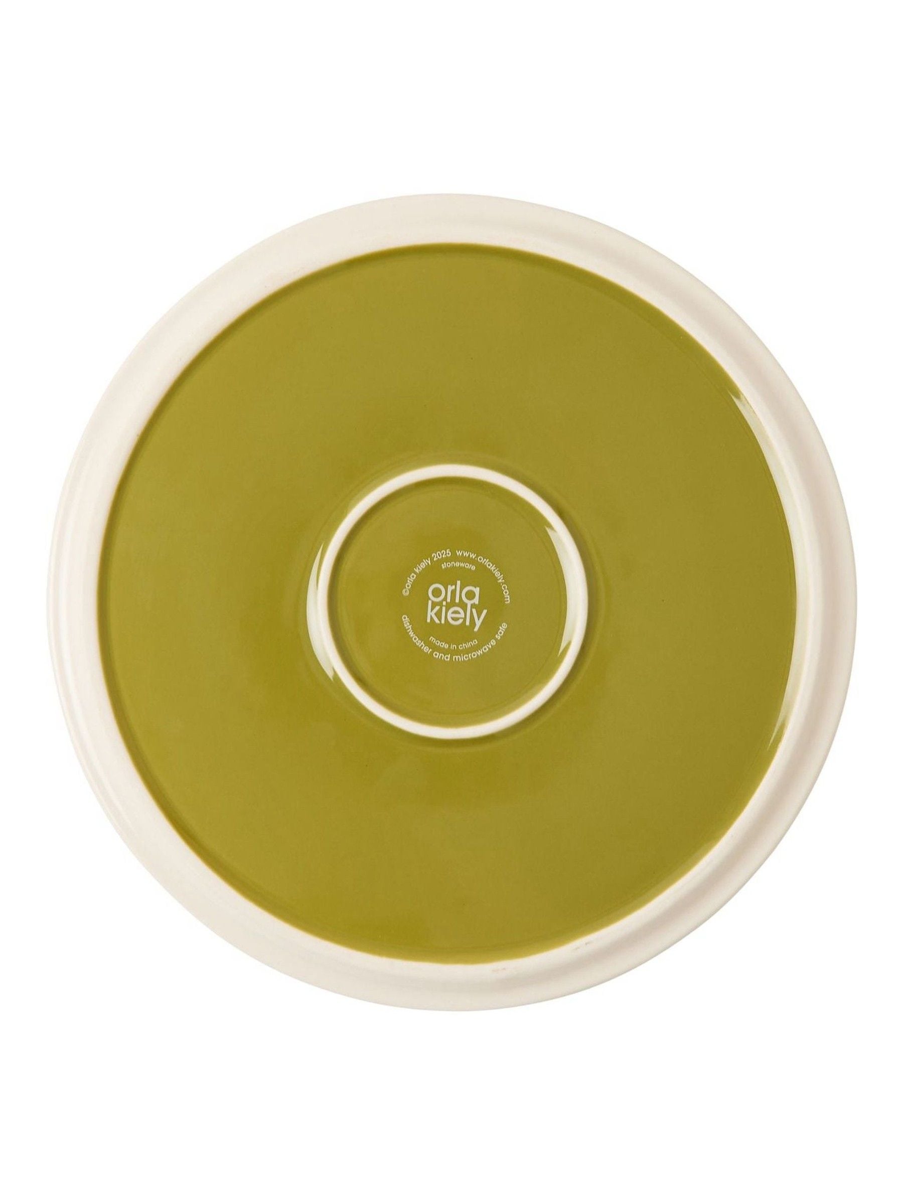 Orla Kiely Sycamore Stripe dinner plates set of 2 (British brand)