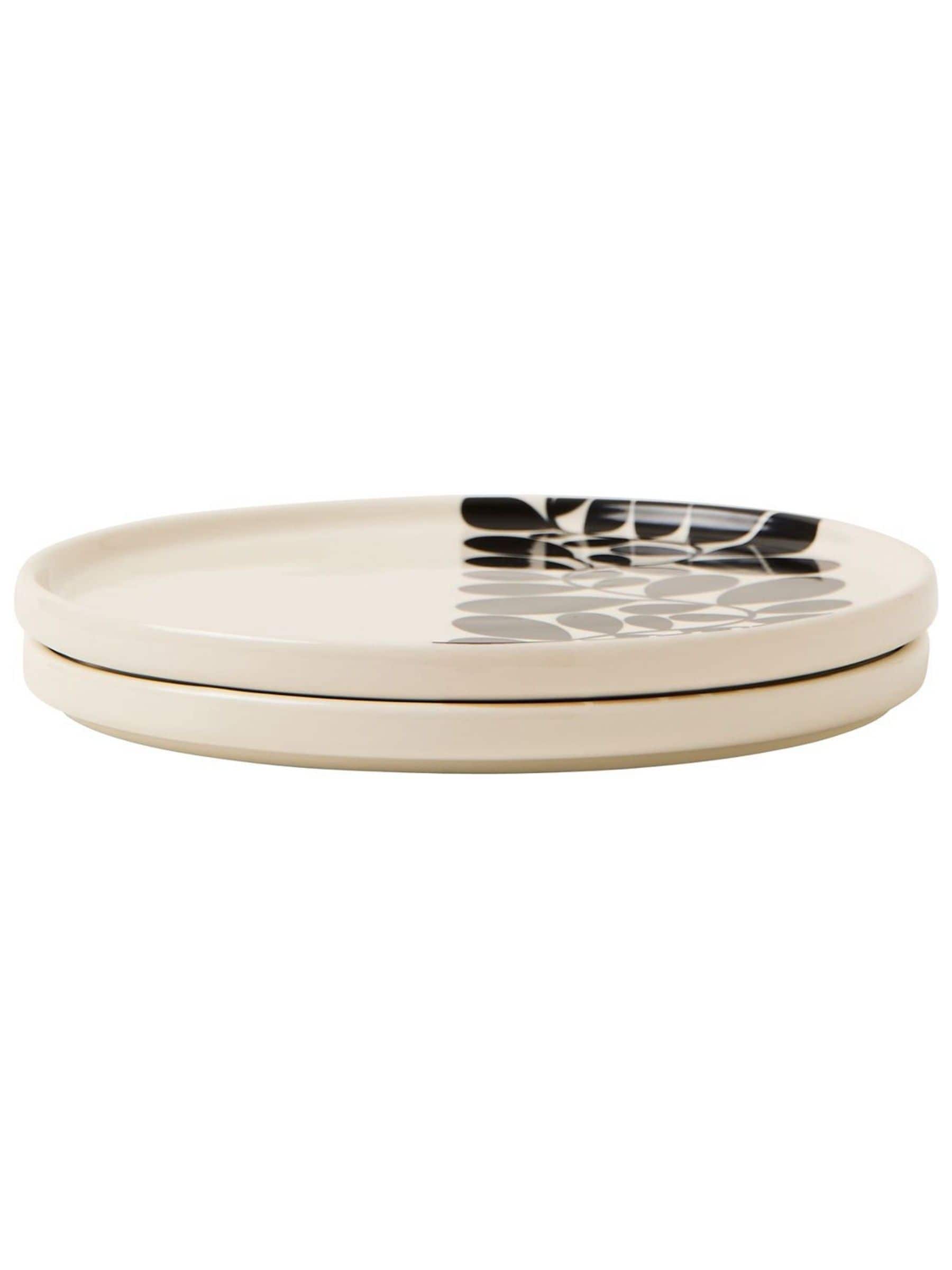 Orla Kiely sycamore stripe side plates set of 2, UK version