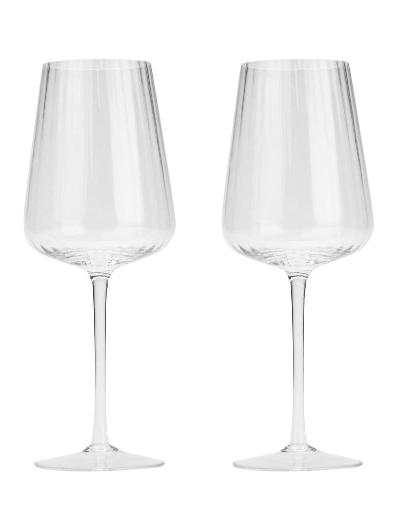Style Sisters set of 4 clear wine glasses - British product