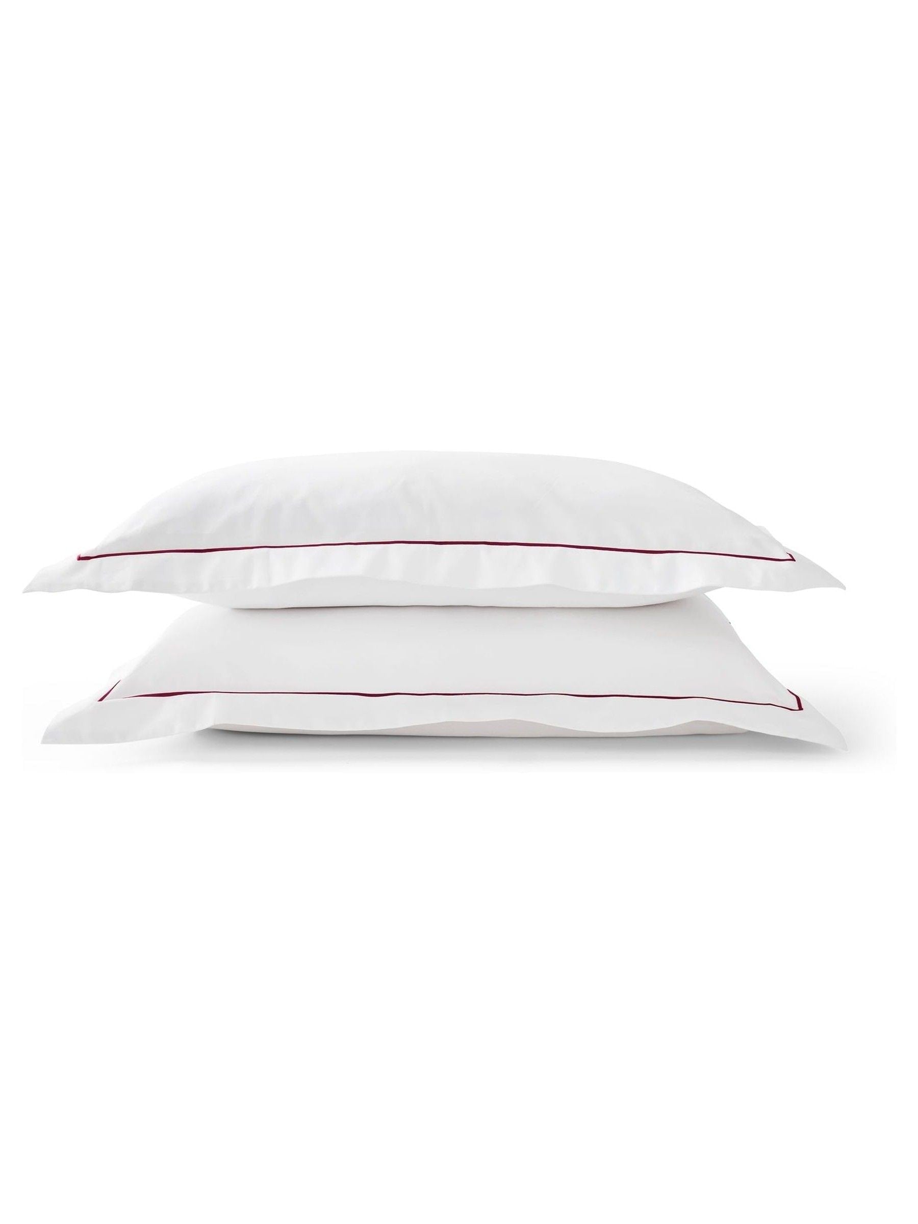 Christy Fuchsia Premium Sateen pillowcase pair, UK version