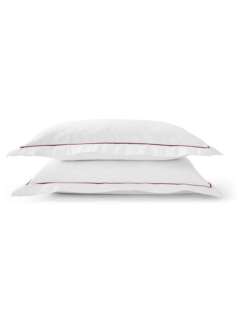 Christy Fuchsia Premium Sateen pillowcase pair, UK version