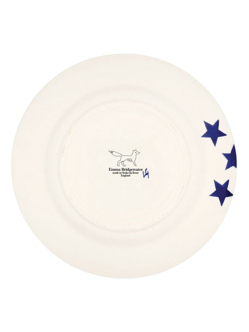 Emma Bridgewater cream blue star side plate 8.5 inch - British product