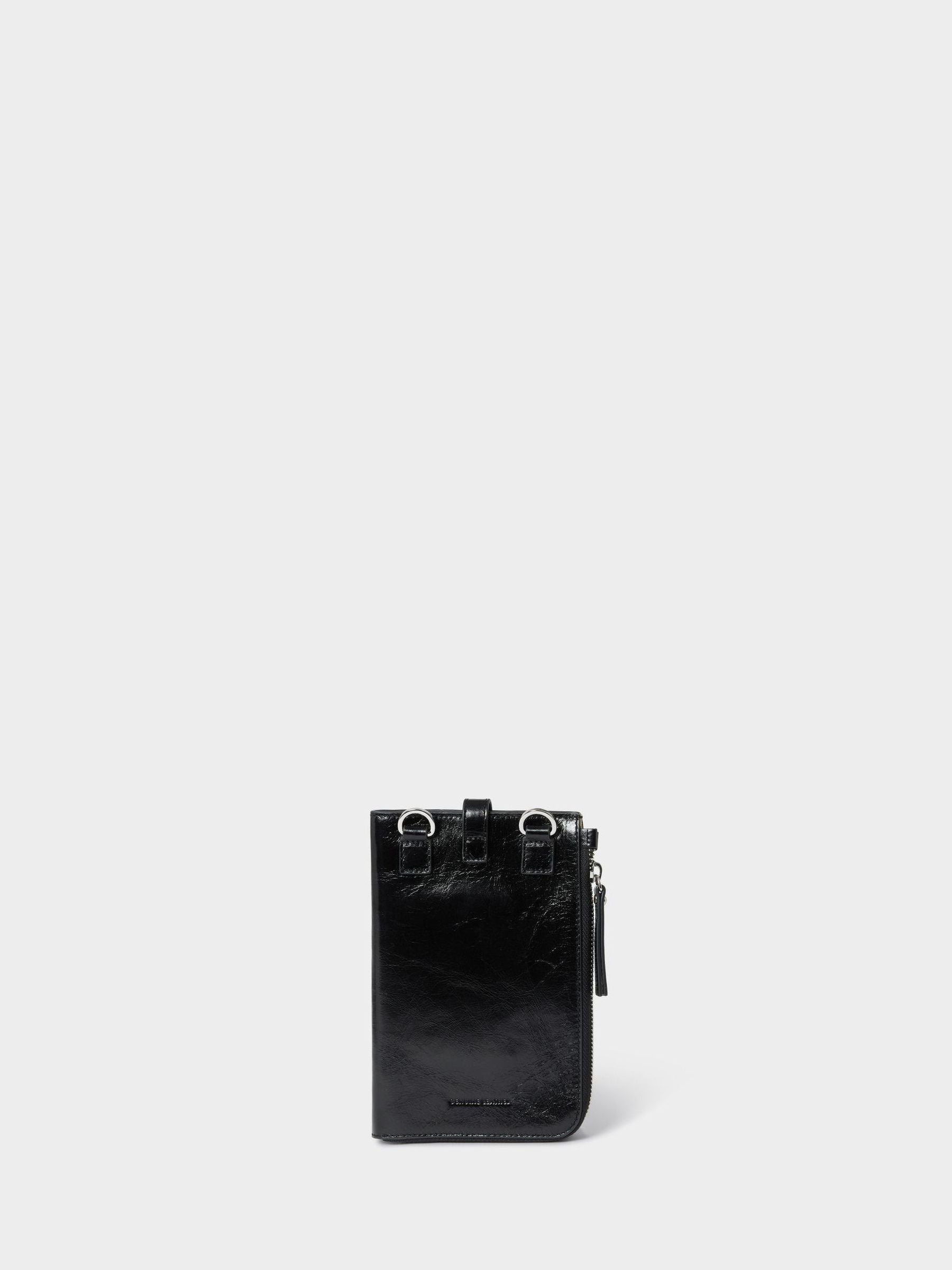 Osprey London Electra Italian leather phone bag, imported from the UK