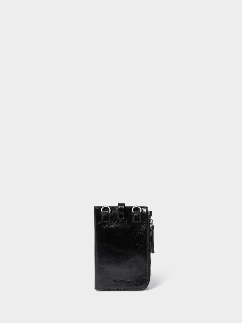 Osprey London Electra Italian leather phone bag, imported from the UK